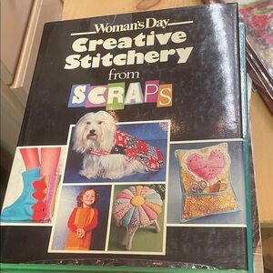 Creative Stitchery Book with Colorful Designs